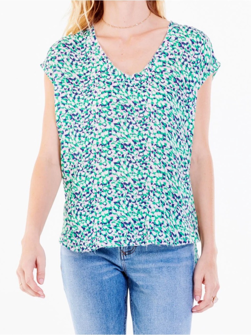 1. 22-24”PTP Dear John Short Sleeve Top
